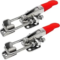 CUKAYO 2pcs Heavy Duty Toggle Clamp Capacity 400LBs, 304 Stainless